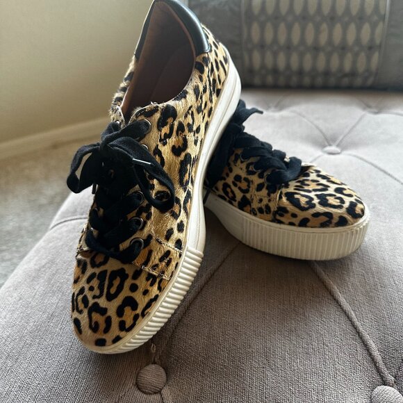Halogen platform leopard print sneakers - Picture 1 of 3